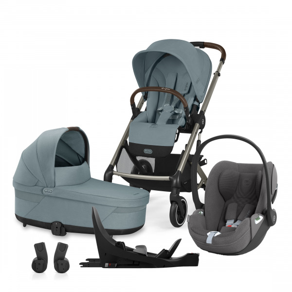 CYBEX Gold Balios 2025 S LUX 4in1 szett - Stormy Blue / Mirage Grey Plus